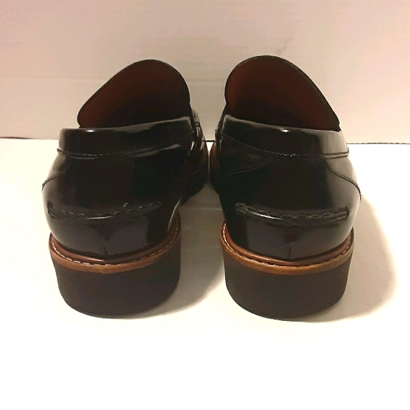 EUC COACH Black Patent Leather Oxfords - Picture 3 of 7